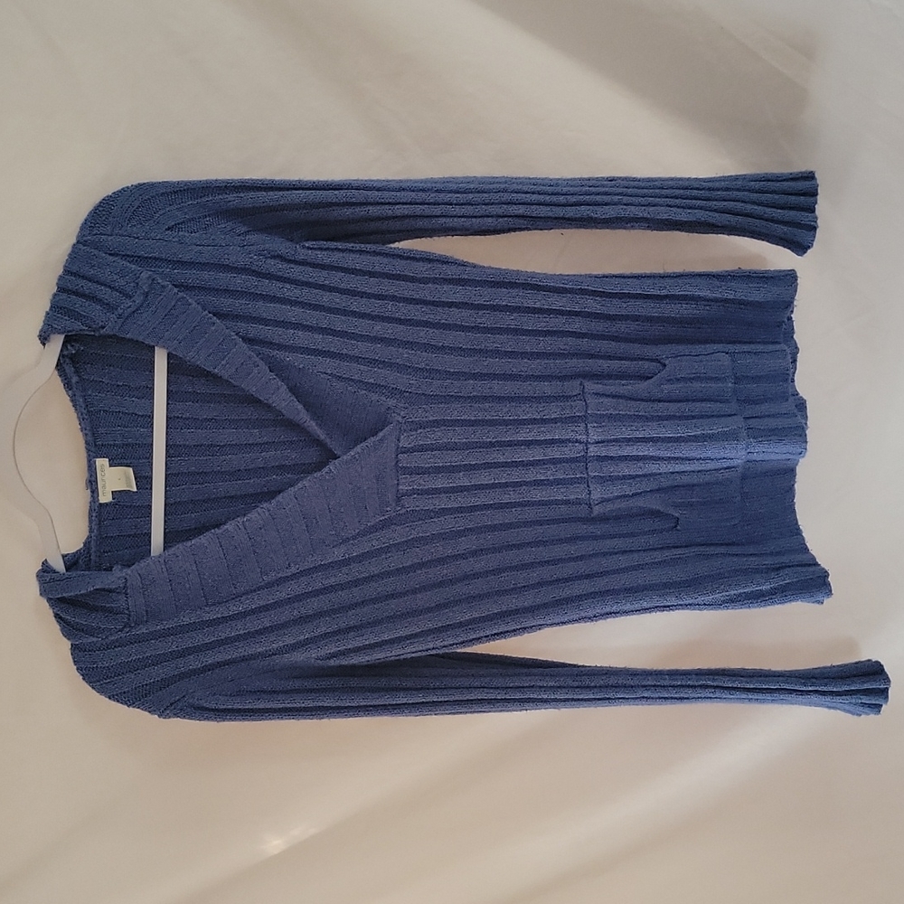 Light Blue Hooded Sweater